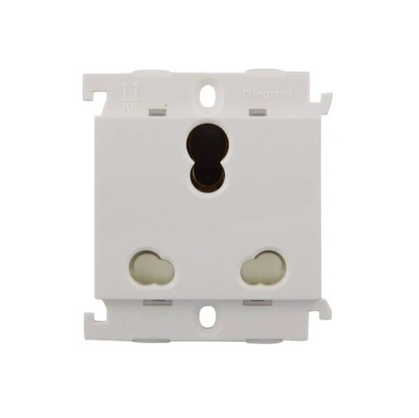 LEGRAND MYLINC 6A/16A - 3 PIN SOCKET - COMBINE