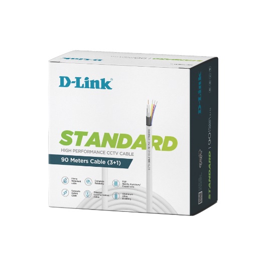 D-LINK CCTV STANDARD- LOOSE - CABLE (3+1)
