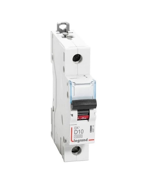 LEGRAND 10A SINGLE POLE MCB