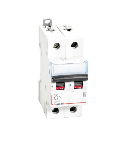 LEGRAND 20A DOUBLE POLE MCB