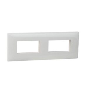 LEGRAND MYLINC 8M PLATE - HORIZONTAL - WHITE