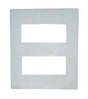 LEGRAND MYLINC 8M PLATE - VERTICAL - WHITE