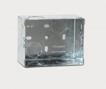 LEGRAND MYLINC METAL FLUSH BOX - 3 MODULE