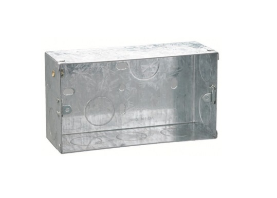 LEGRAND MYLINC METAL FLUSH BOX - 4 MODULE