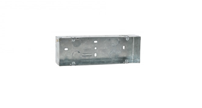 LEGRAND MYLINC METAL FLUSH BOX - 8 MODULE – VERTICAL
