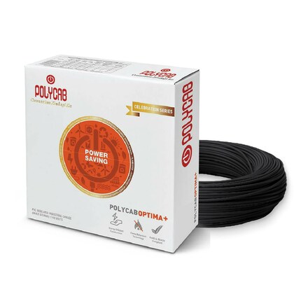 POLYCAB 1 SQ MM LOOSE WIRE - BLACK