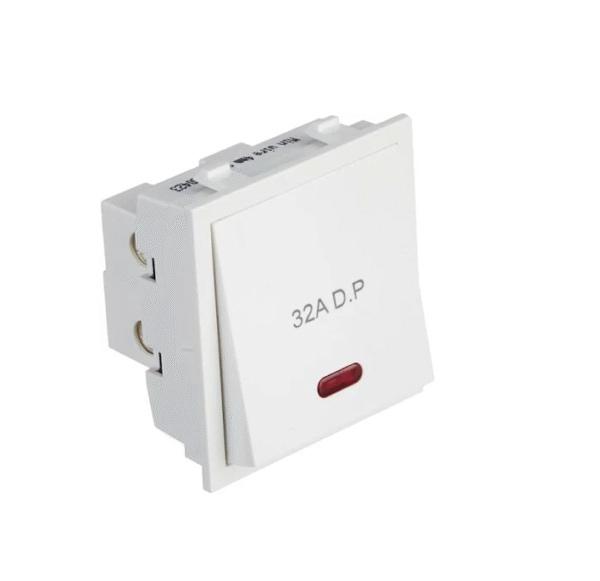 ANCHOR ROMA 32A DP 1 WAY SWITCH WITH NEON