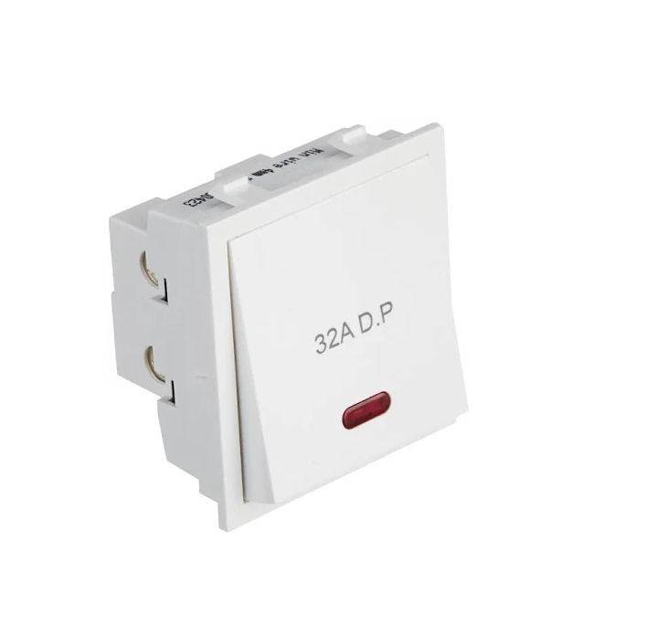 ANCHOR ROMA 32A DP 1 WAY SWITCH WITH NEON