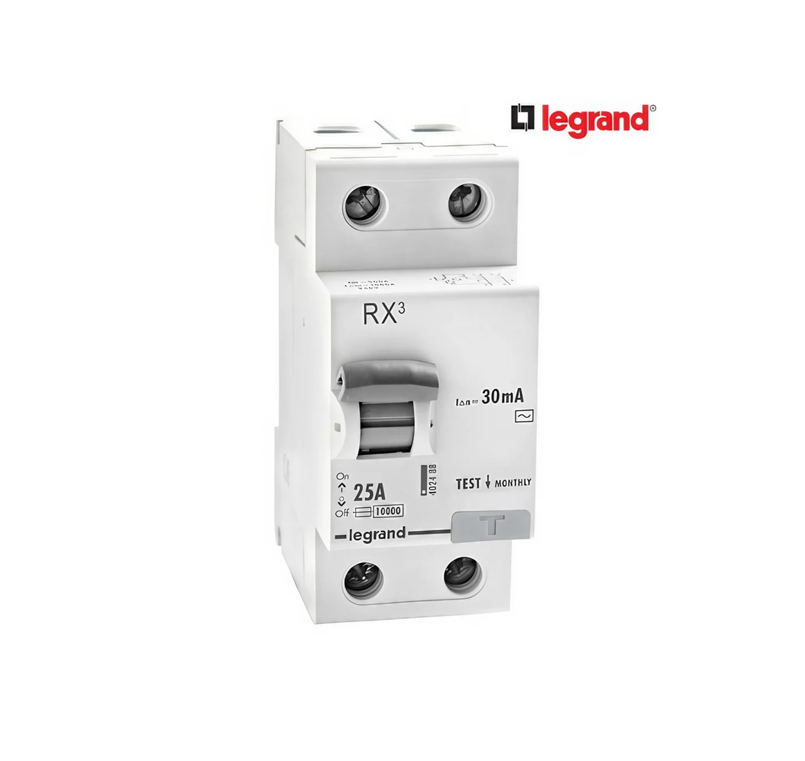 LEGRAND 25A - 30MA - DOUBLE POLE - RX3 RCCB