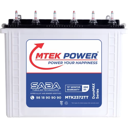 Microtek DURAMAX MTK2372TT (200Ah) Inverter Battery