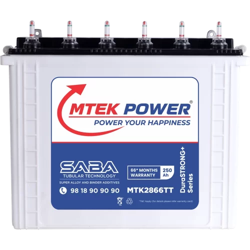 Microtek DURASTRONG+ MTK2866TT (250Ah) Inverter Battery