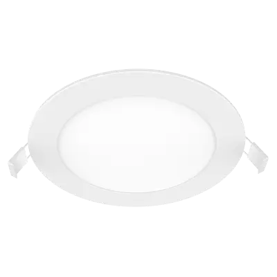POLYCAB SCINTILLATE SLIM ALUMINIUM -6W- LED PANEL LIGHT - ROUND