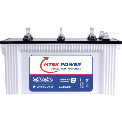 Microtek DURALONG EB3024+ (100Ah) Inverter Battery