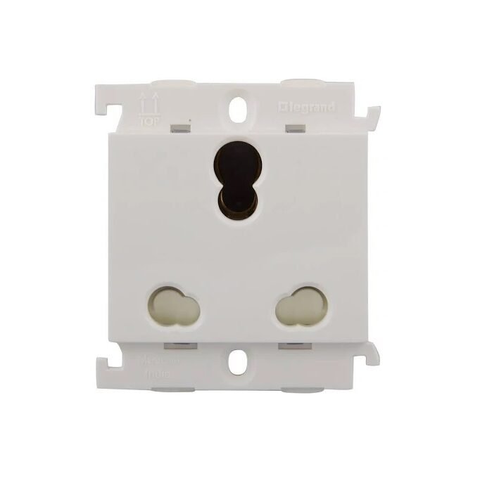 LEGRAND MYLINC 6A/16A - 3 PIN SOCKET - COMBINE