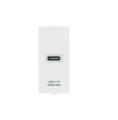 ANCHOR ROMA 18W USB  TYPE-C CHARGER - 1 MODULE