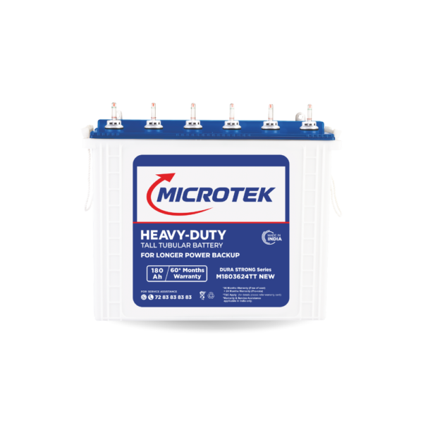 MICROTEK DURA STRONG M1803624TT | 180AH INVERTER BATTERY WITH ADC TECHNOLOGY