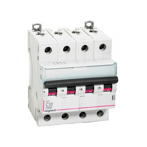 LEGRAND - 10A - FOUR POLE MCB