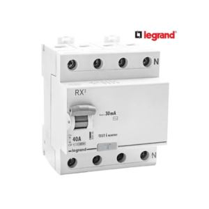 LEGRAND 40A - 30MA - FOUR POLE - RX3 RCCB