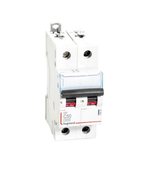 LEGRAND 50A DOUBLE POLE MCB