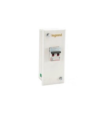 LEGRAND DP METAL ENCLOSURE – 2 MODULE