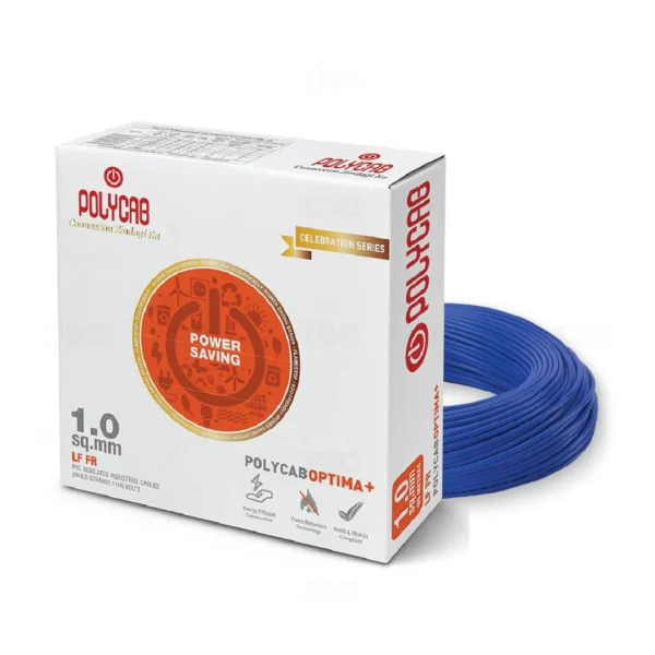 POLYCAB 1.5 SQ MM WIRE 90 MTR - BLUE